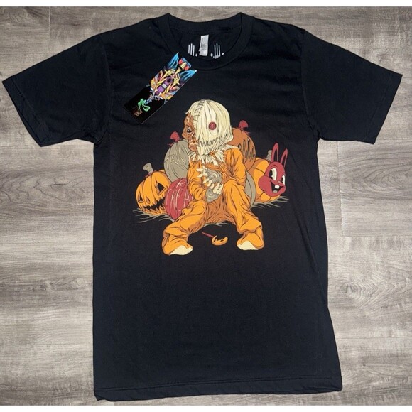 American Apparel Horror Scarecrow T Shirt Size Small New Zero Friends Collection - Picture 1 of 4
